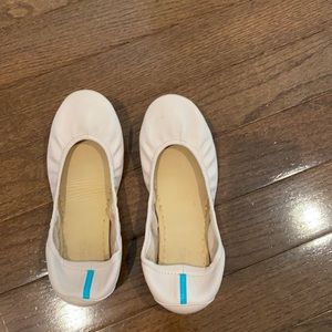Tieks pink ballet flats